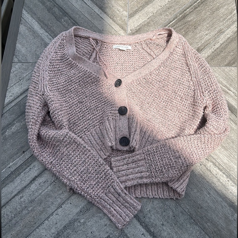 Women’s American Eagle Knitted Button sweater